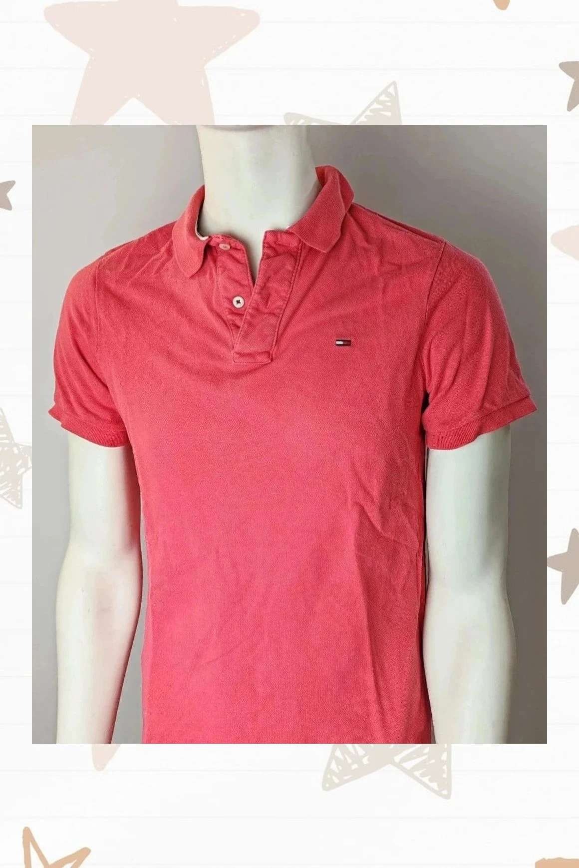 Polo rosa de Tommy Hilfiger